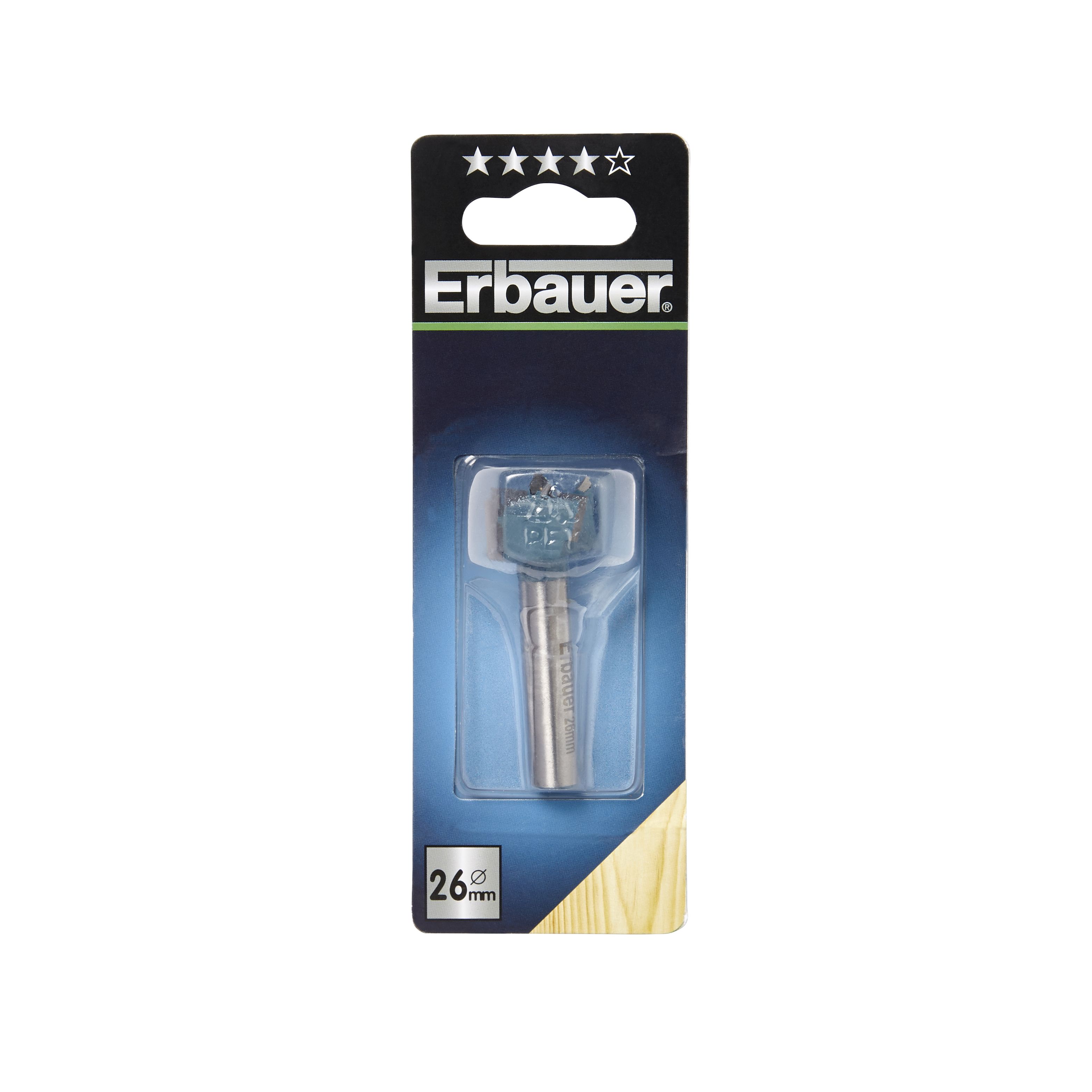 Erbauer Hinge cutter (Dia)26mm (L)185mm