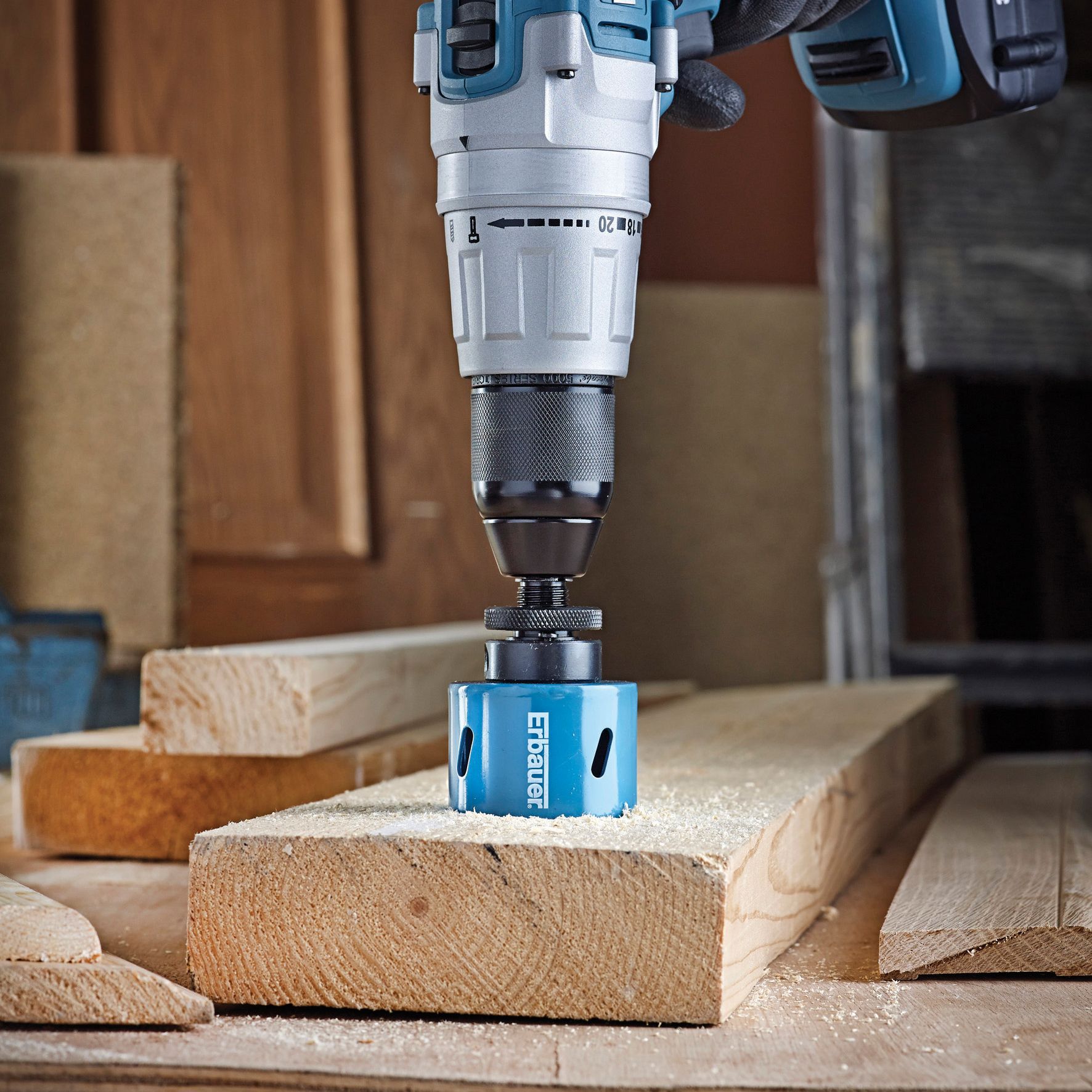 Erbauer M3 bi-metal Holesaw (Dia)102mm