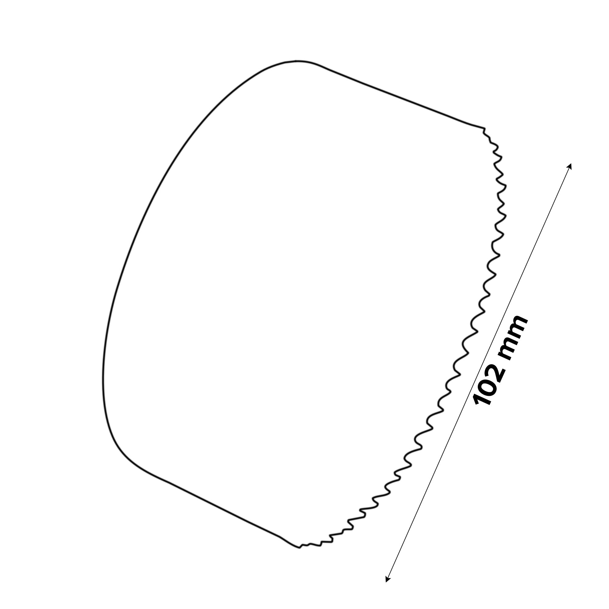 Erbauer M3 bi-metal Holesaw (Dia)102mm