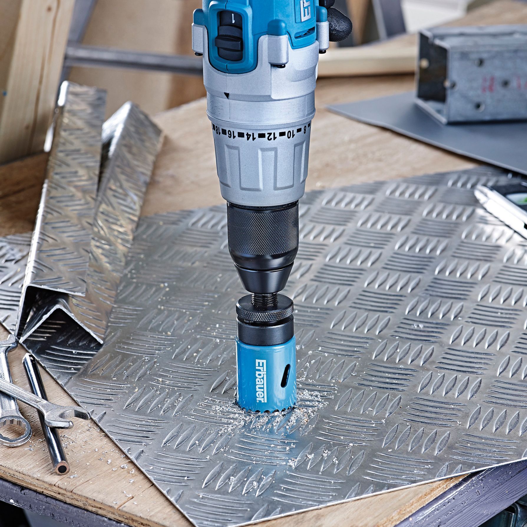 Erbauer M3 bi-metal Holesaw (Dia)57mm