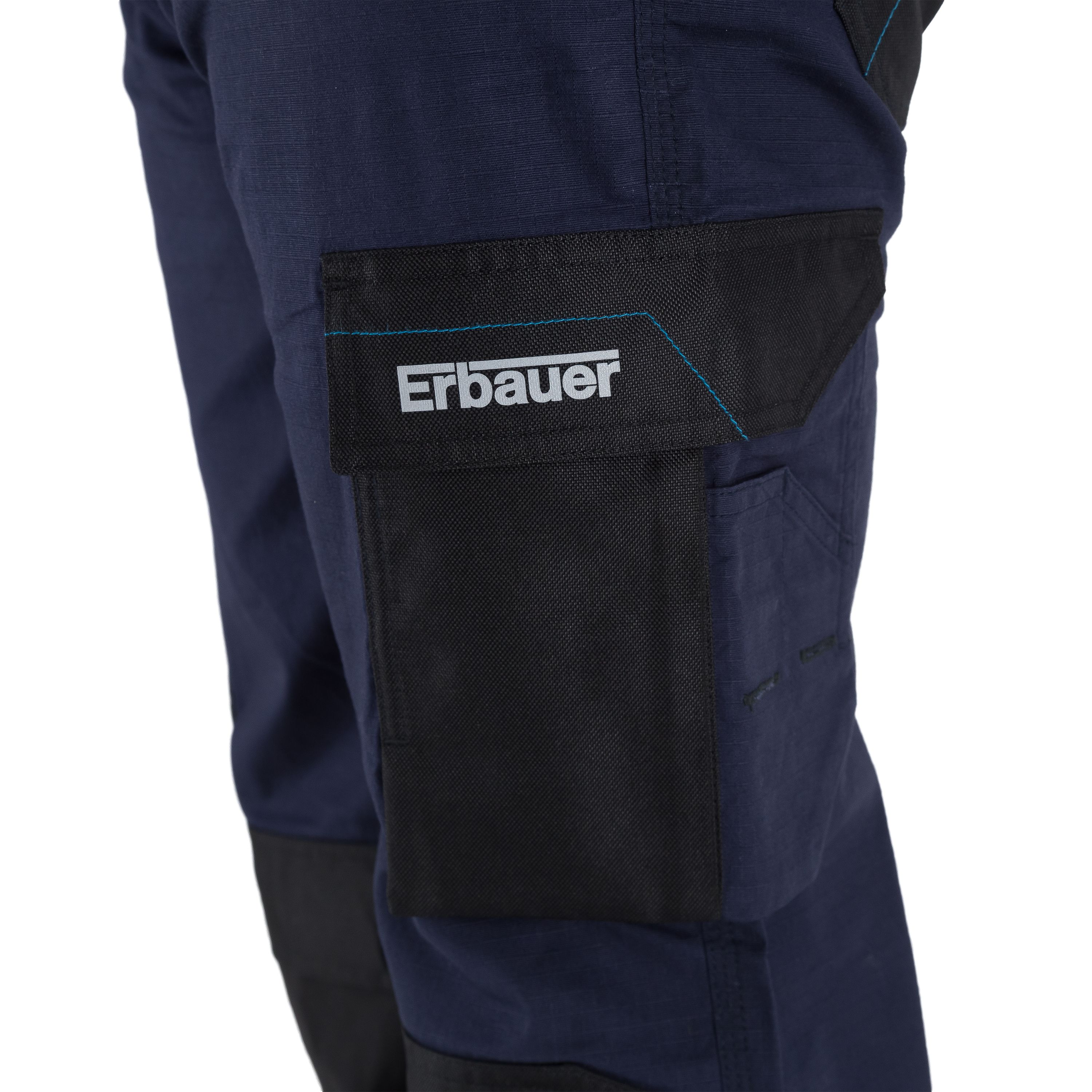 Erbauer Navy Men's Multi-pocket trousers, W38" L32"