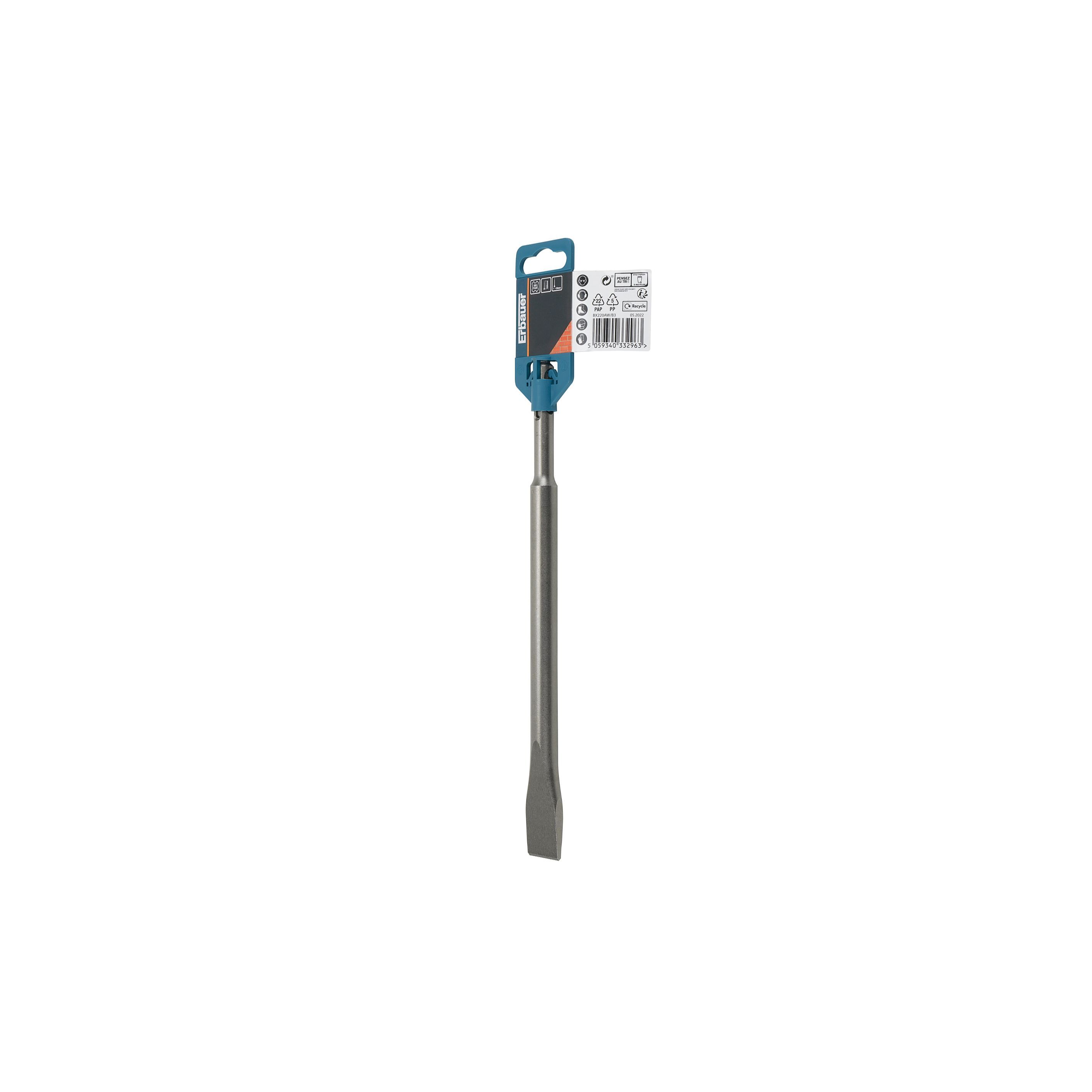 Erbauer SDS plus Flat chisel (L)250mm (W)20mm | Tradepoint