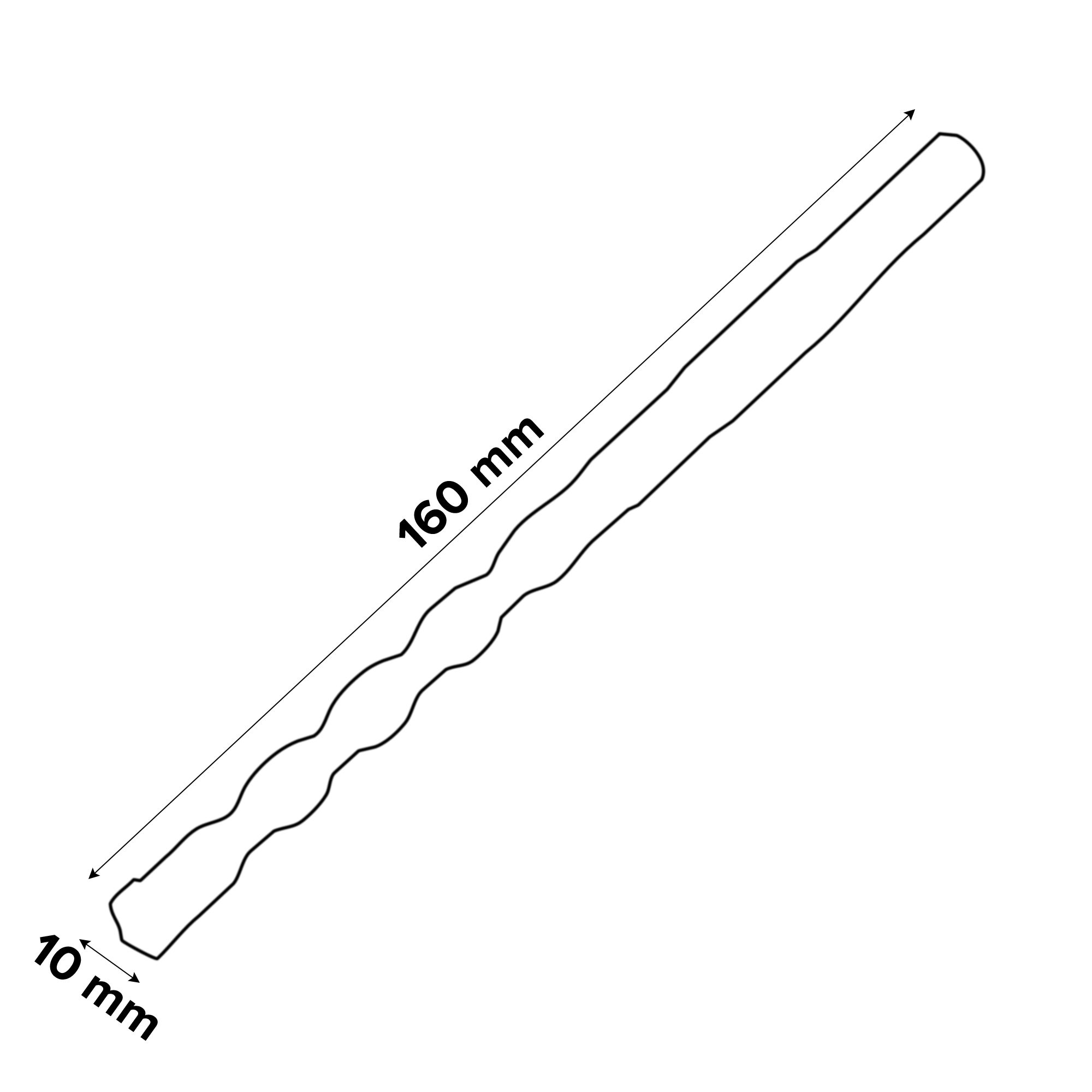 Erbauer SDS plus Masonry Drill bit (Dia)10mm (L)160mm