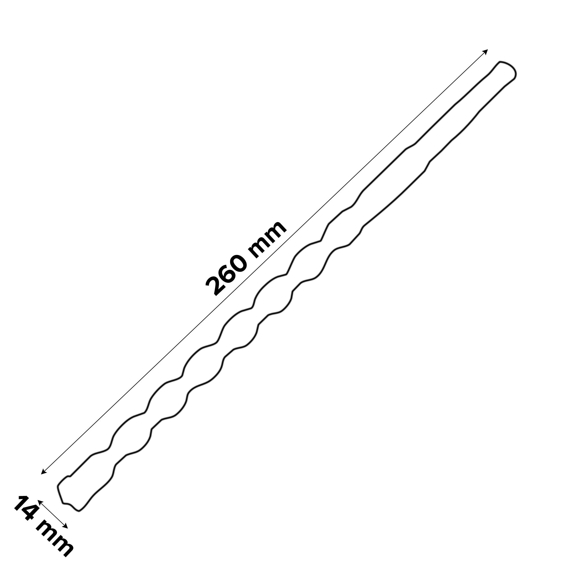 Erbauer SDS plus Masonry Drill bit (Dia)14mm (L)260mm