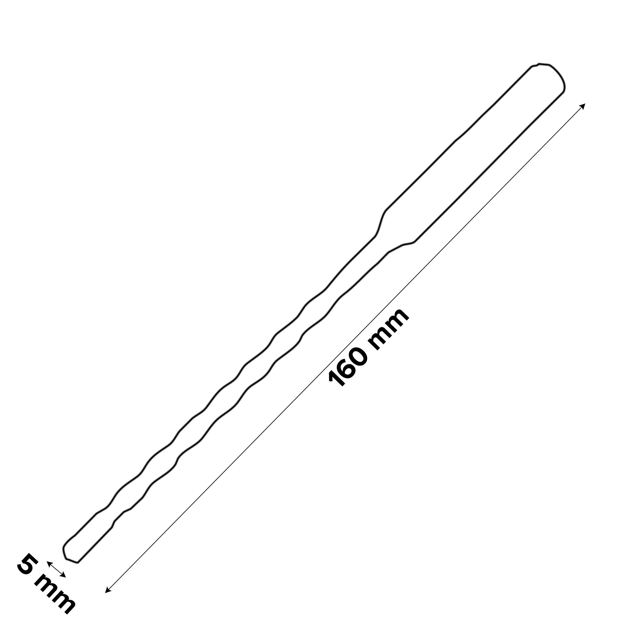 Erbauer SDS plus Masonry Drill bit (Dia)5mm (L)160mm
