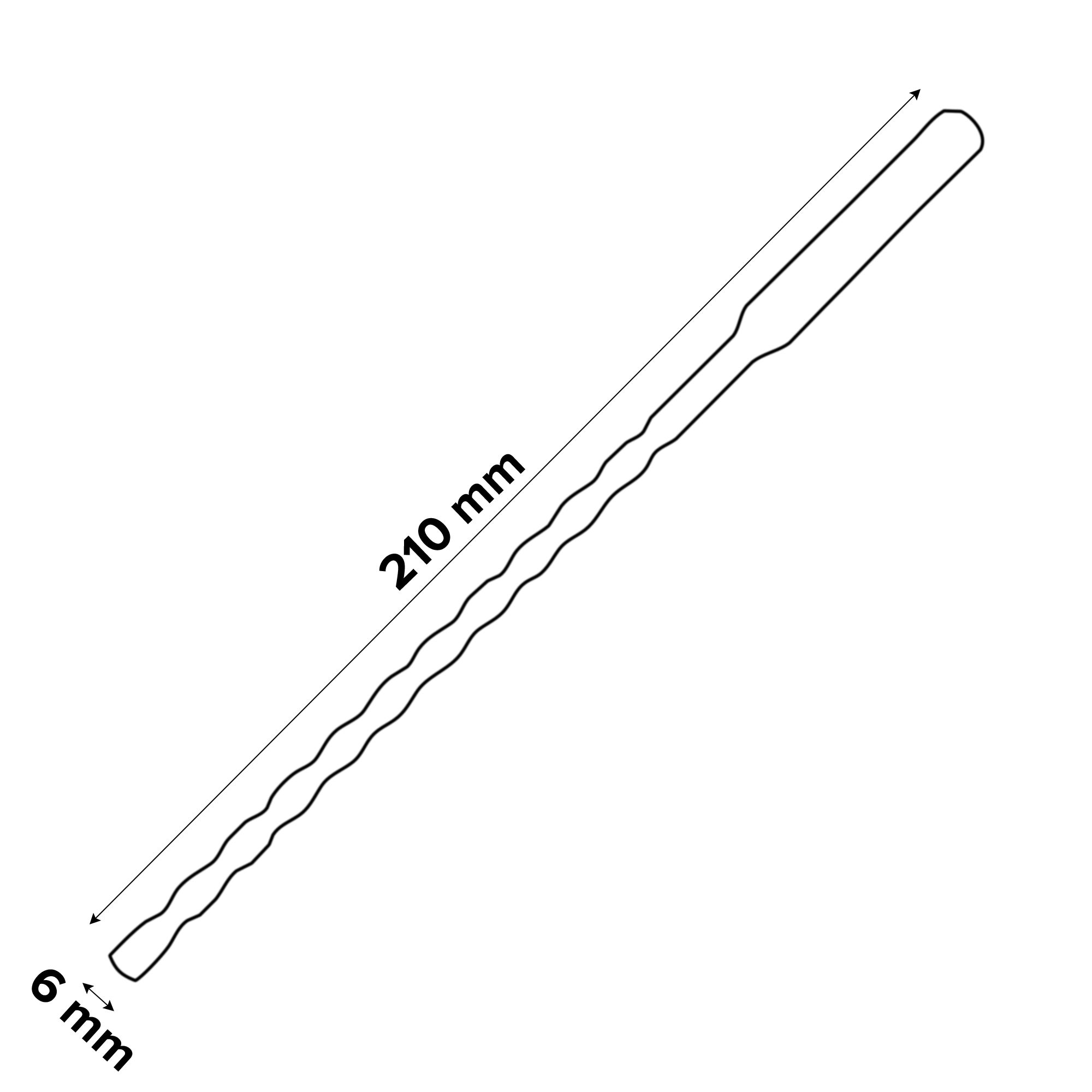 Erbauer SDS plus Masonry Drill bit (Dia)6mm (L)210mm