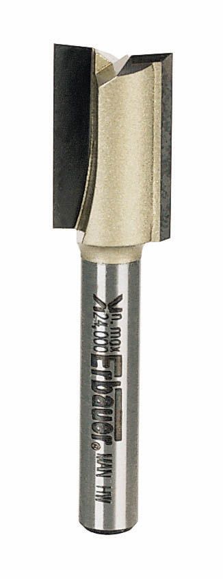 Erbauer ¼" shank Straight router cutter (Dia)12.7mm (L)19mm