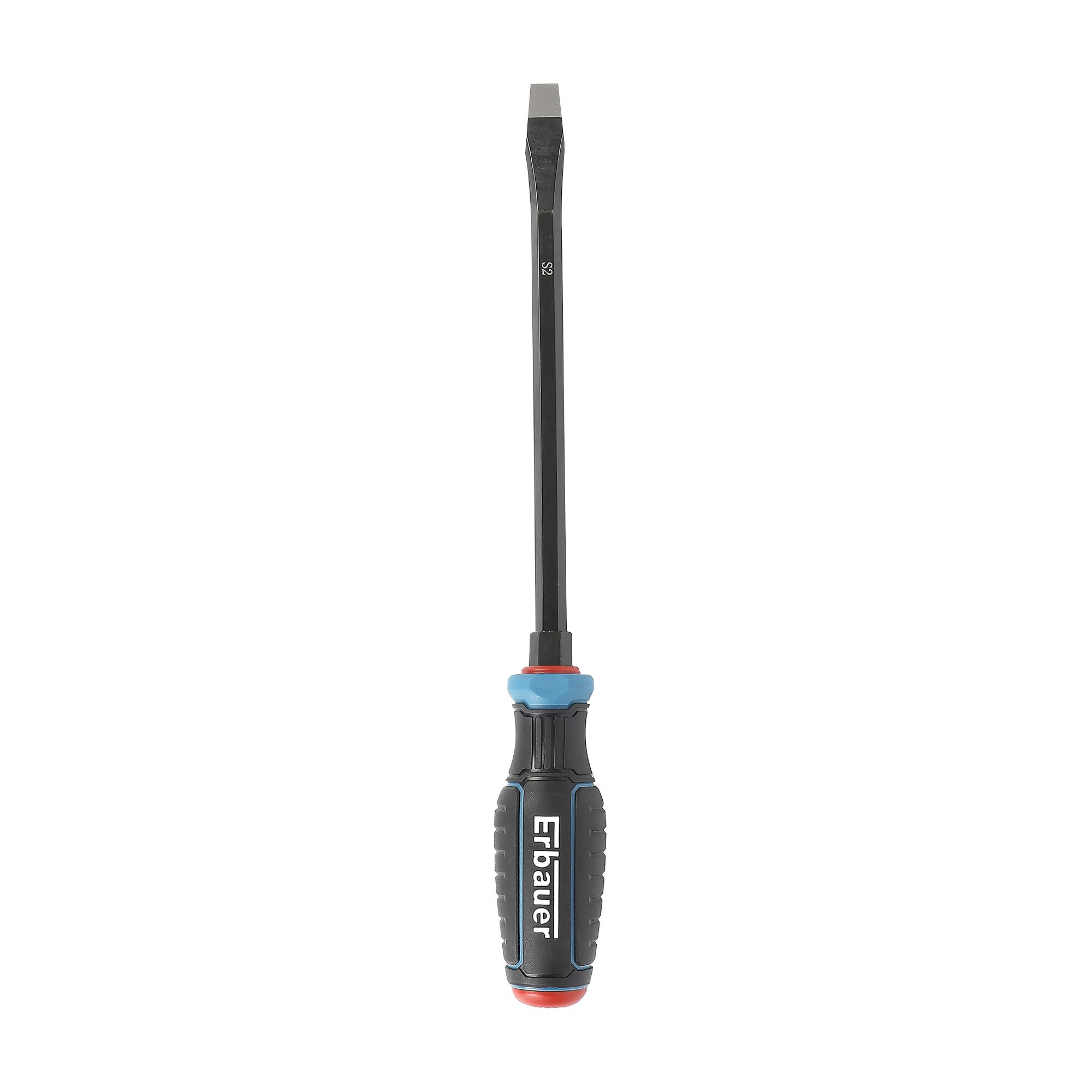 Erbauer Standard Slotted Screwdriver SL-10.0mm x 200mm