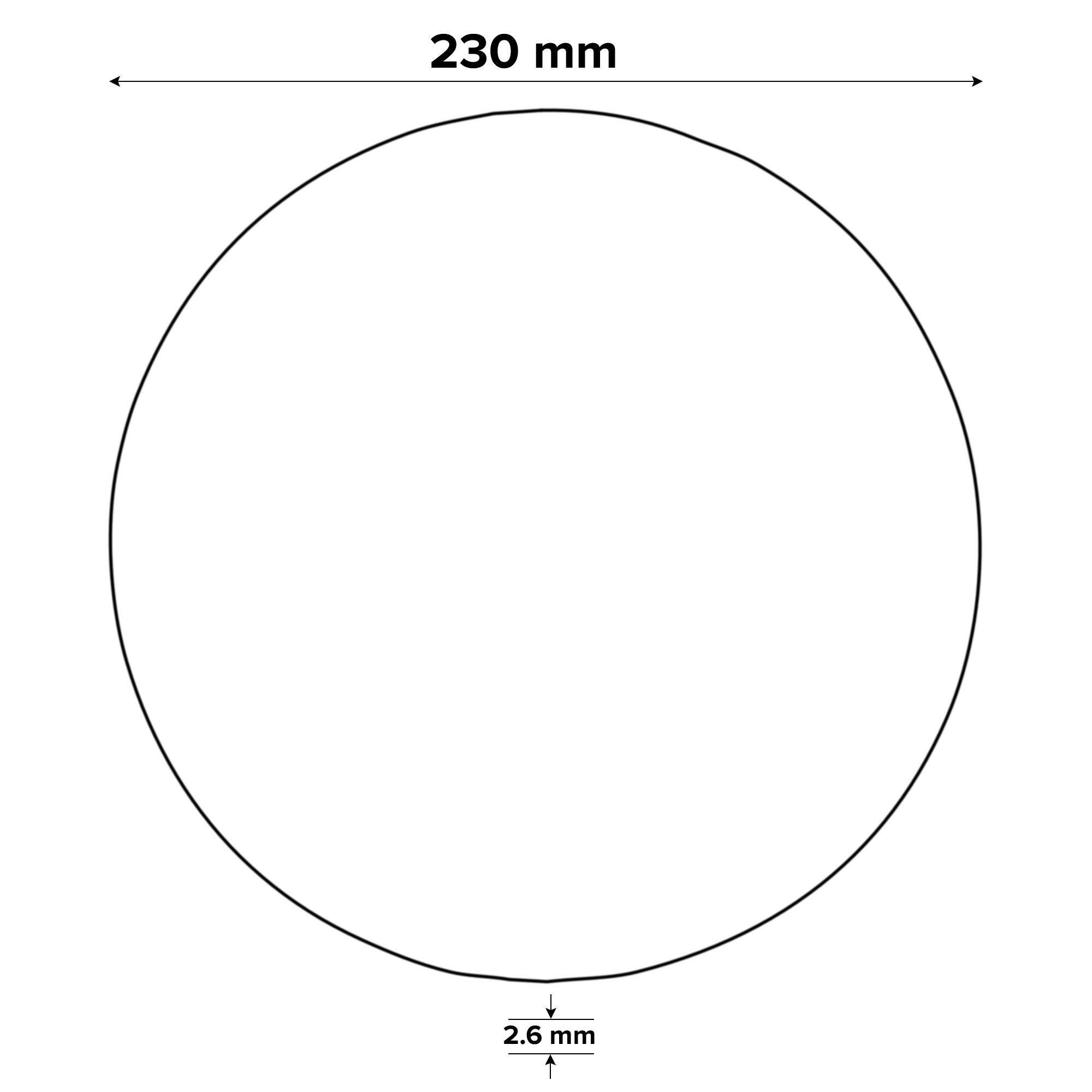 Erbauer Stone & tile 230mm x 22.2mm Segmented diamond blade
