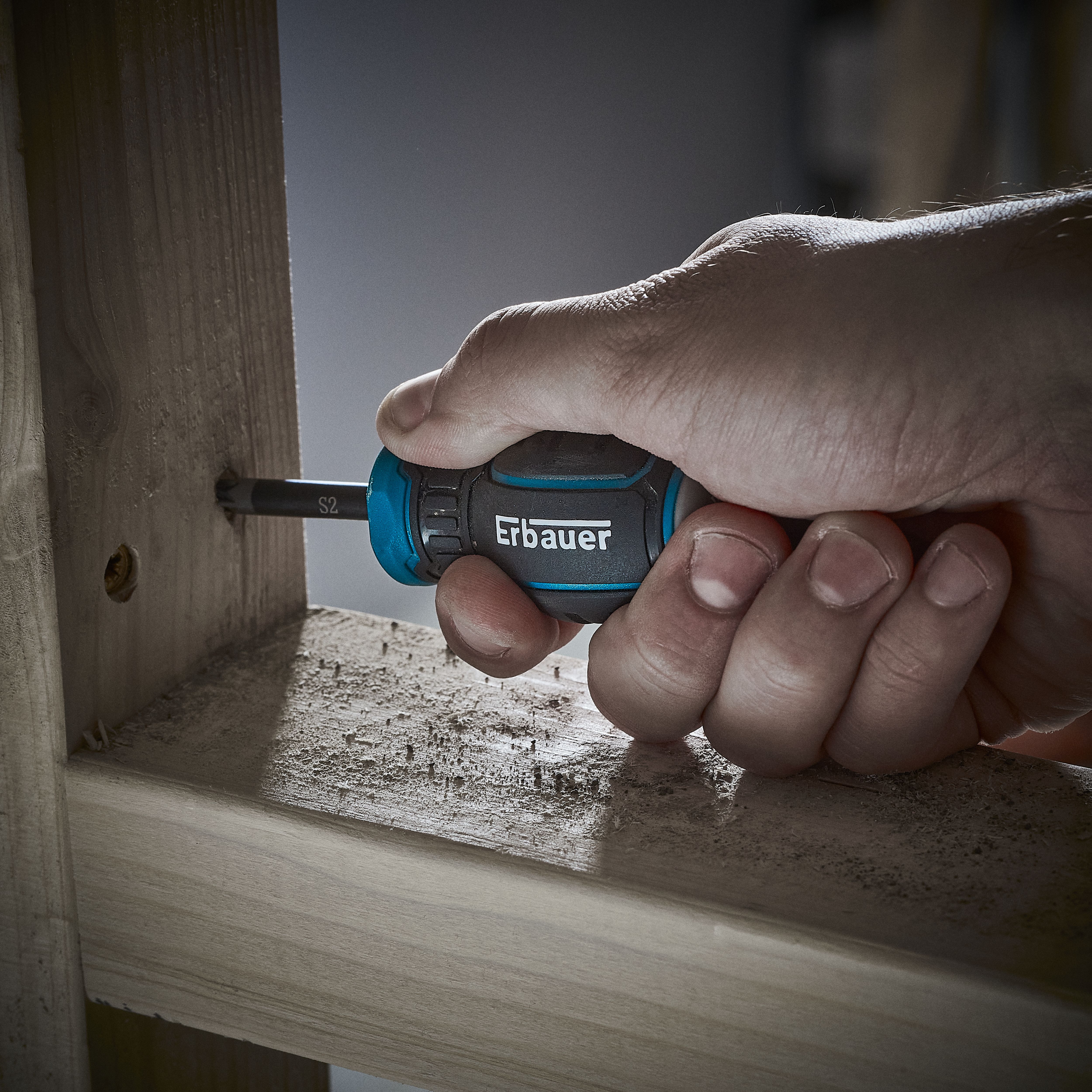 Erbauer Stubby Pozi Screwdriver PZ2 x 38mm