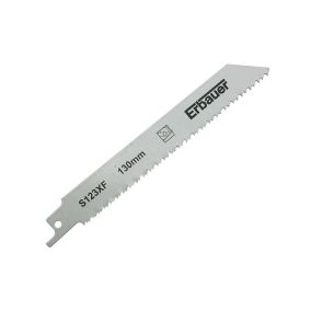 Erbauer Universal Reciprocating saw blade S123XF (L)150mm, Pack of 2