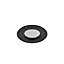 Etana Black Non-adjustable LED Neutral white Downlight 4.7W IP65, Pack of 3