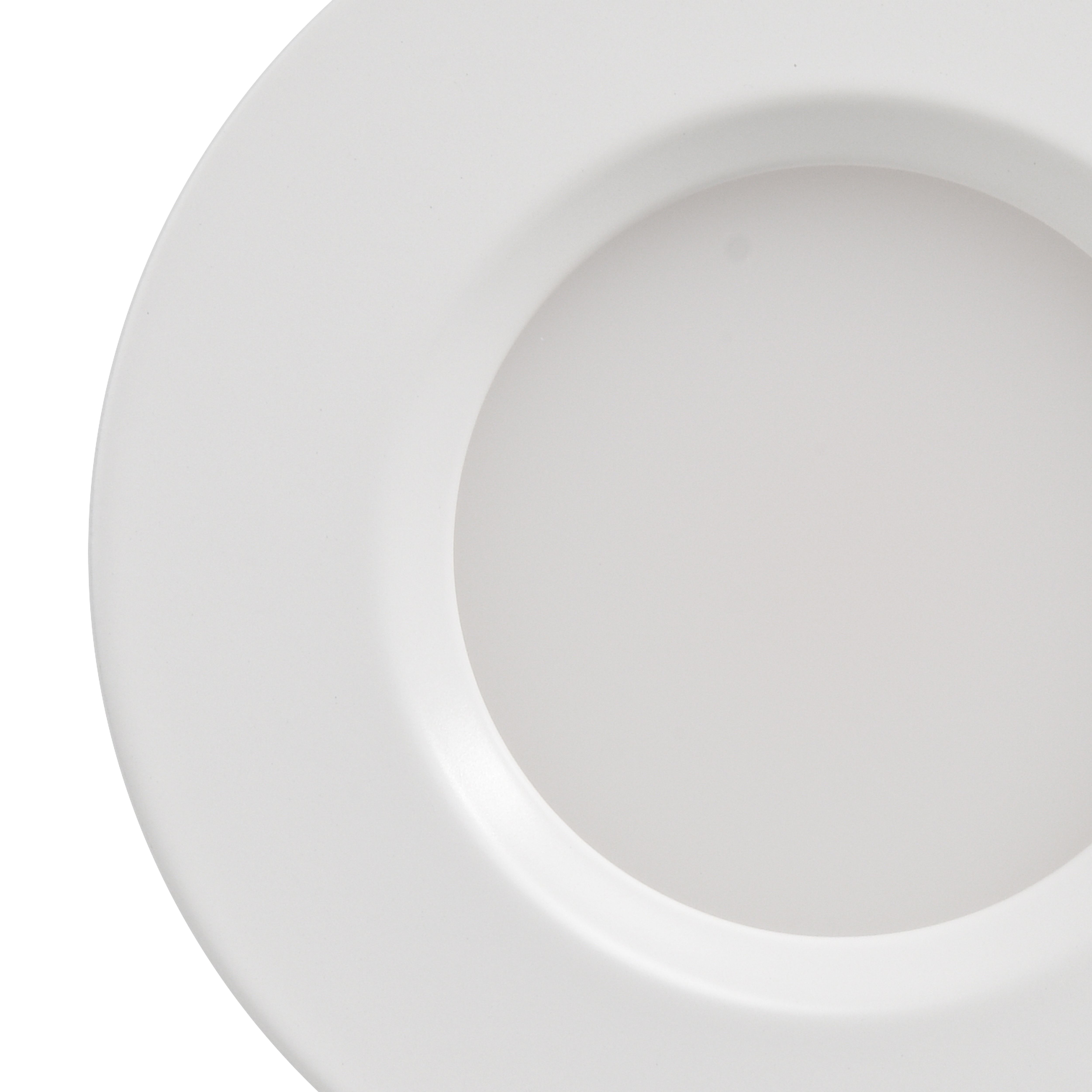 Etana White Non-adjustable LED Warm white Downlight 4.7W IP65, Pack of 3