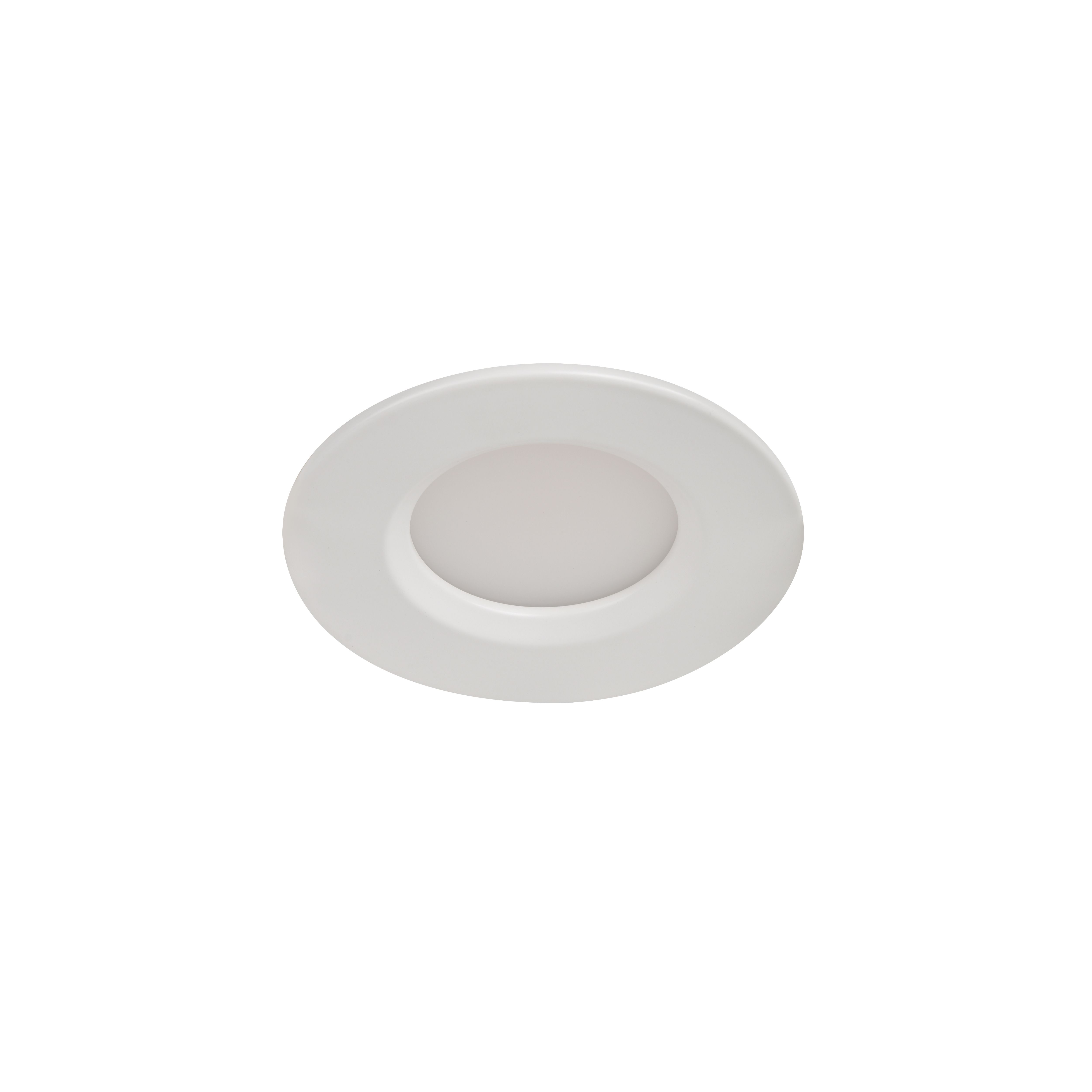 Etana White Non-adjustable LED Warm white Downlight 4.7W IP65