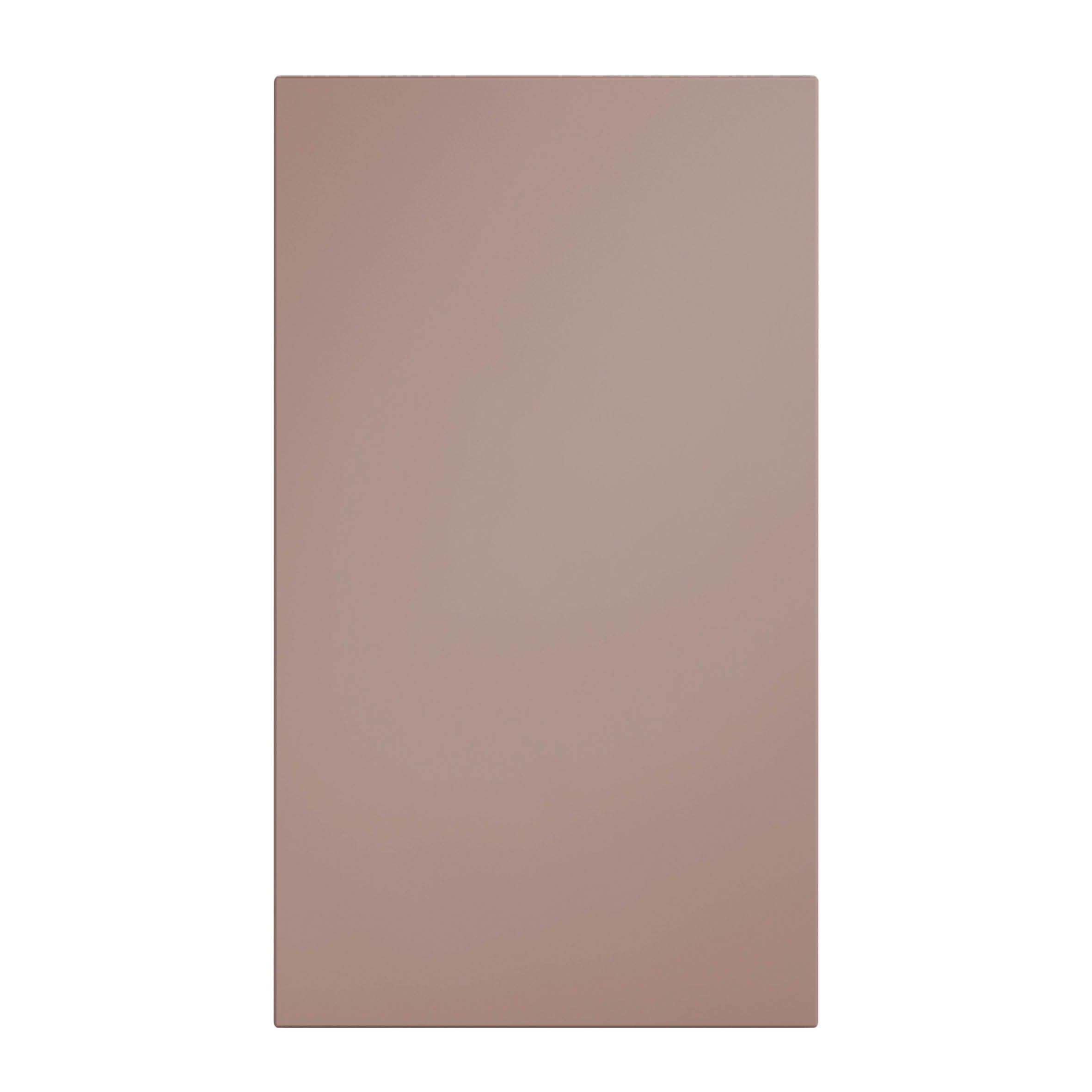 Ethos Matt antique rose Standard Clad on base panel (H)934mm (W)640mm