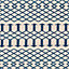 Etta Striped Blue & white Rug 170cmx120cm