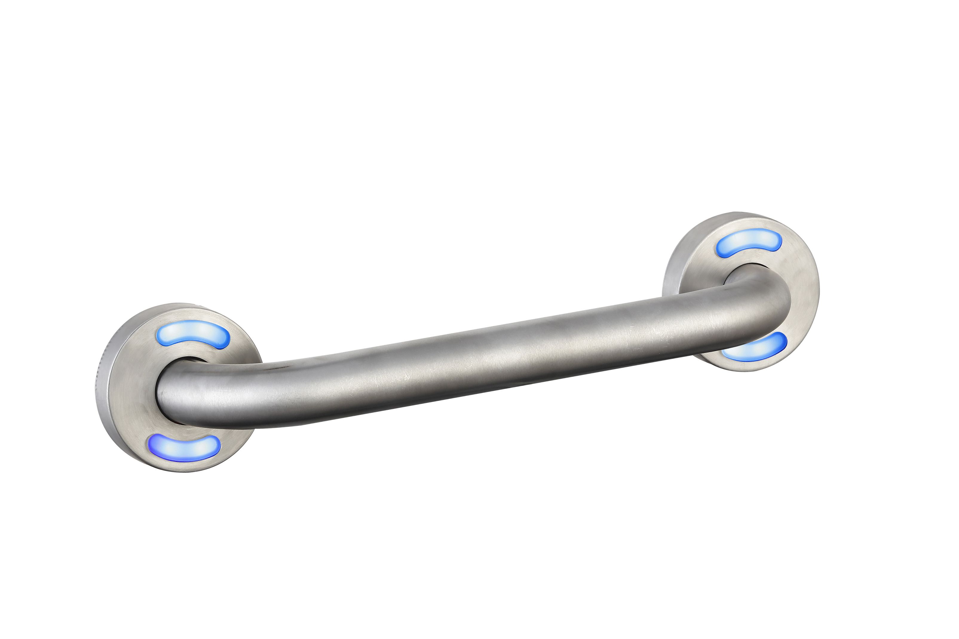 Evekare LED Silver effect Curved Grab rail (L)300mm