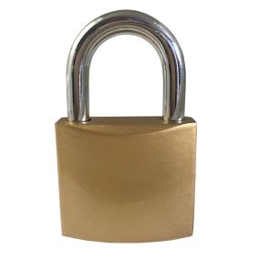 Ever Strong Iron Hardened steel Cylinder Padlock (W)38mm
