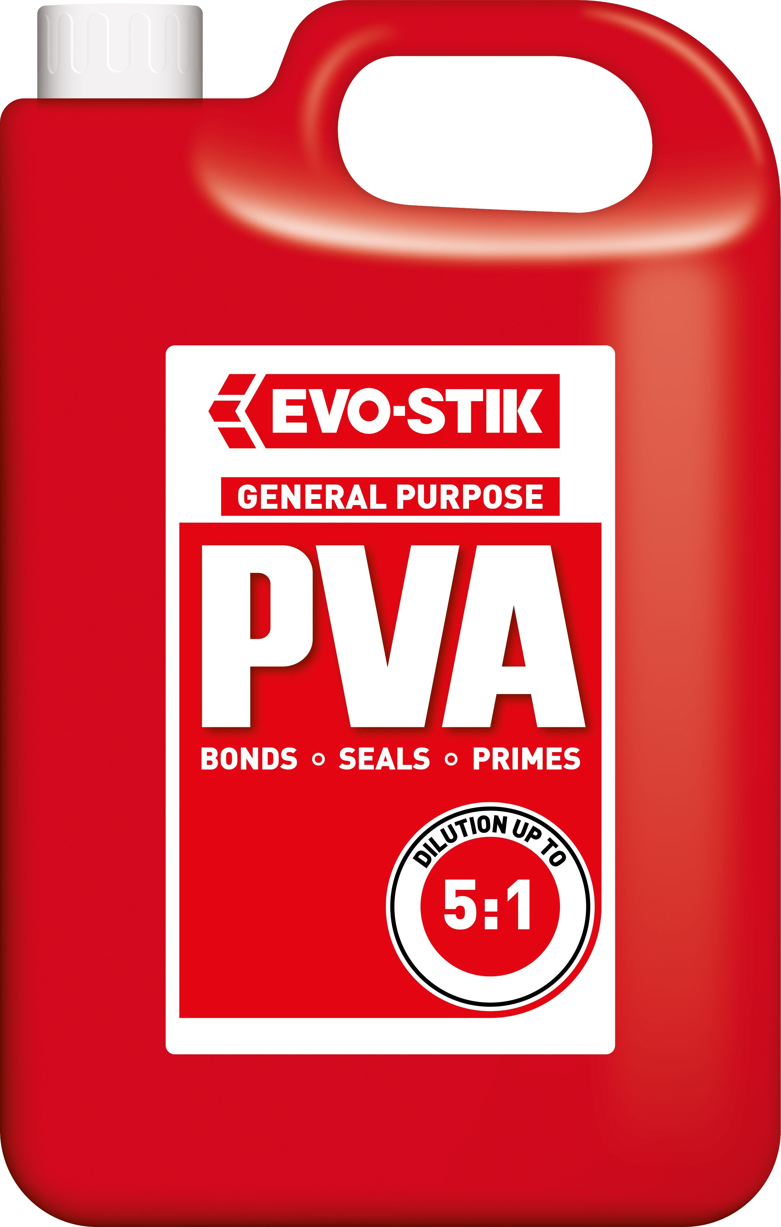 Evo-Stik Multi-purpose PVA adhesive 5L