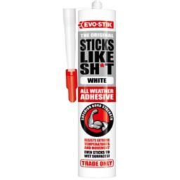 Evo-Stik Sticks Like Sh*t White Grab adhesive 290ml