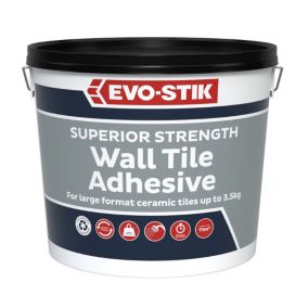 Evo-Stik Superior Strength Ready mixed White Wall tile Adhesive, 13.36kg