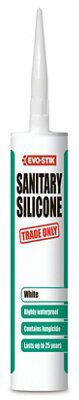 Evo-Stik White Silicone-based Sealant, 290ml | Tradepoint