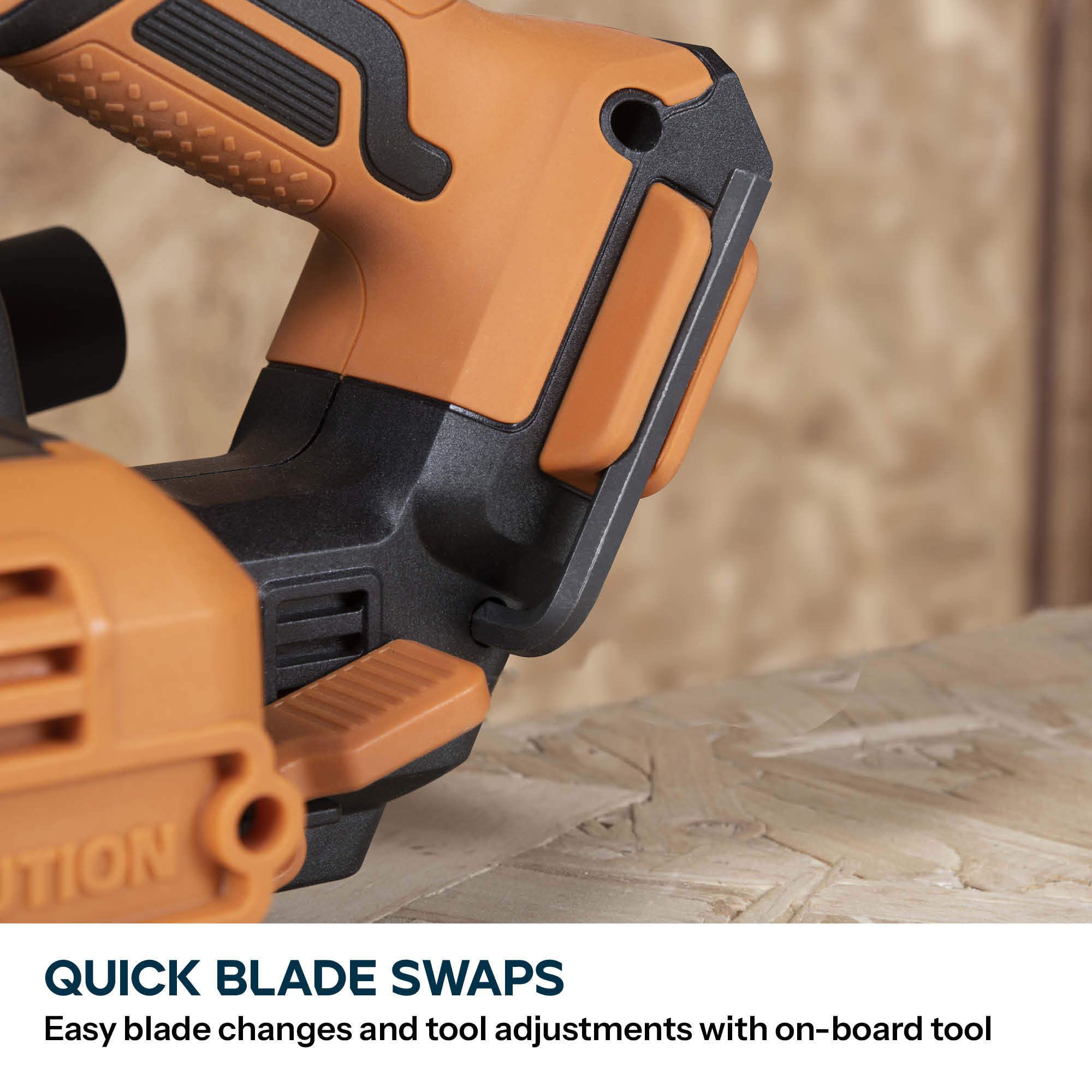 Evolution 18V 165mm Replaceable carbon brushed Cordless Circular saw (Bare Tool) - R165CCS-Li 18V