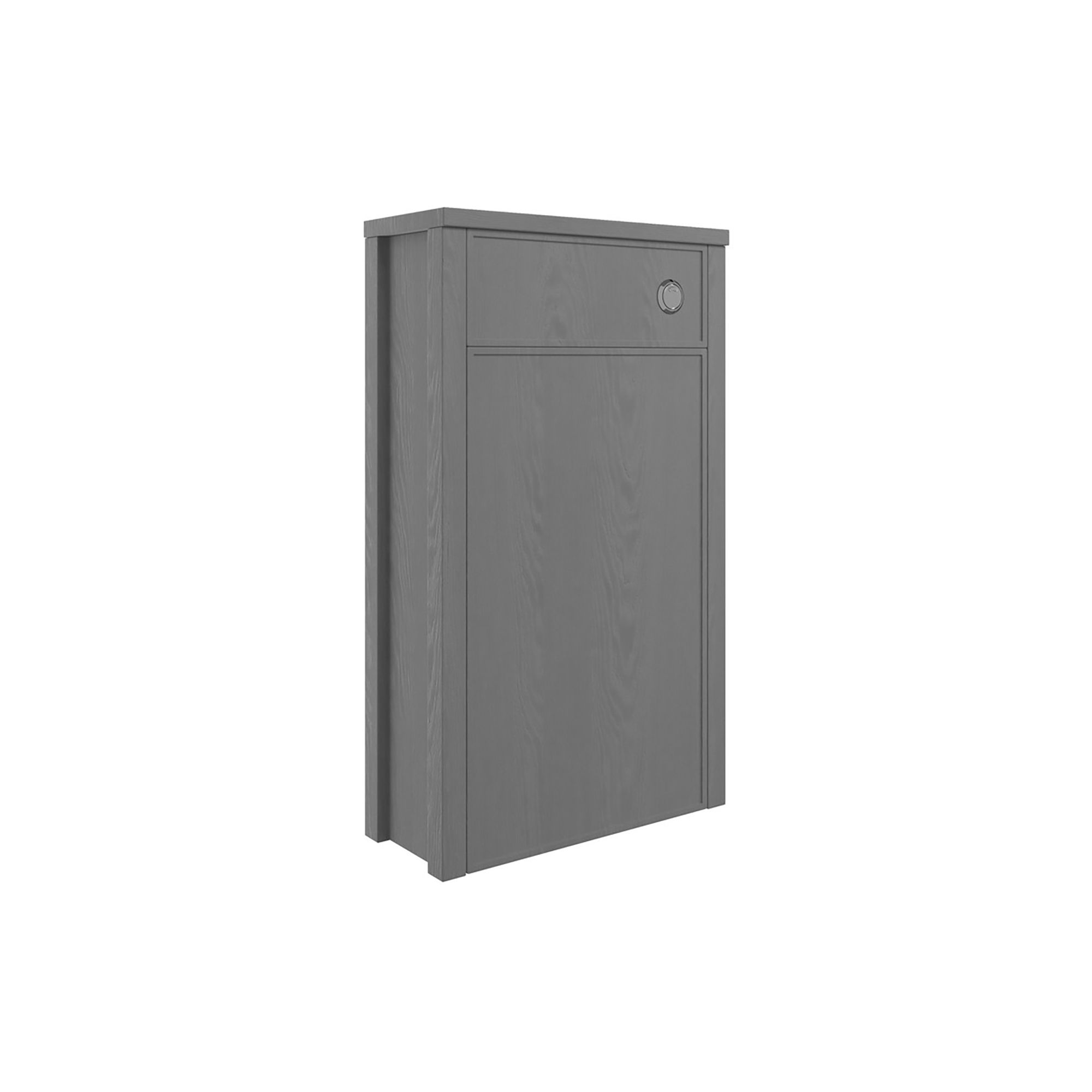 Exbury Grey Ash Traditional Freestanding Toilet cabinet (H)852mm (W)508mm