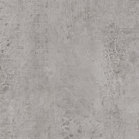 Exilis Woodstone Grey Square edge Laminate Worktop 1.25cm x 42.5cm x 150cm