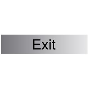 Exit Self-adhesive labels, (H)50mm (W)225mm