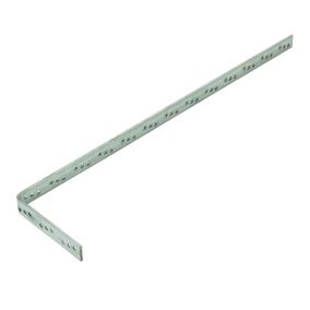 Expamet Bent Steel Strap, (L)0.8m (W)27.5mm (T)4.6mm