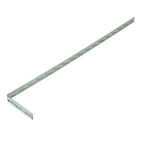 Expamet Bent Steel Strap, (L)1000mm (W)27.5mm