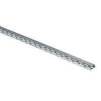 Expamet Galvanised steel Board edging bead (L)3m (W)25mm