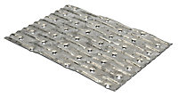 Expamet Galvanised Steel Jointing plate (L)152mm (W)114mm, Pack of 10