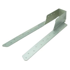 Expamet Galvanised Steel Joist hanger (H)200mm (W)50mm