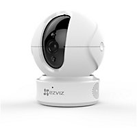 EZVIZ Full HD Wi-Fi Wired Indoor Pan & tilt Smart IP camera in White