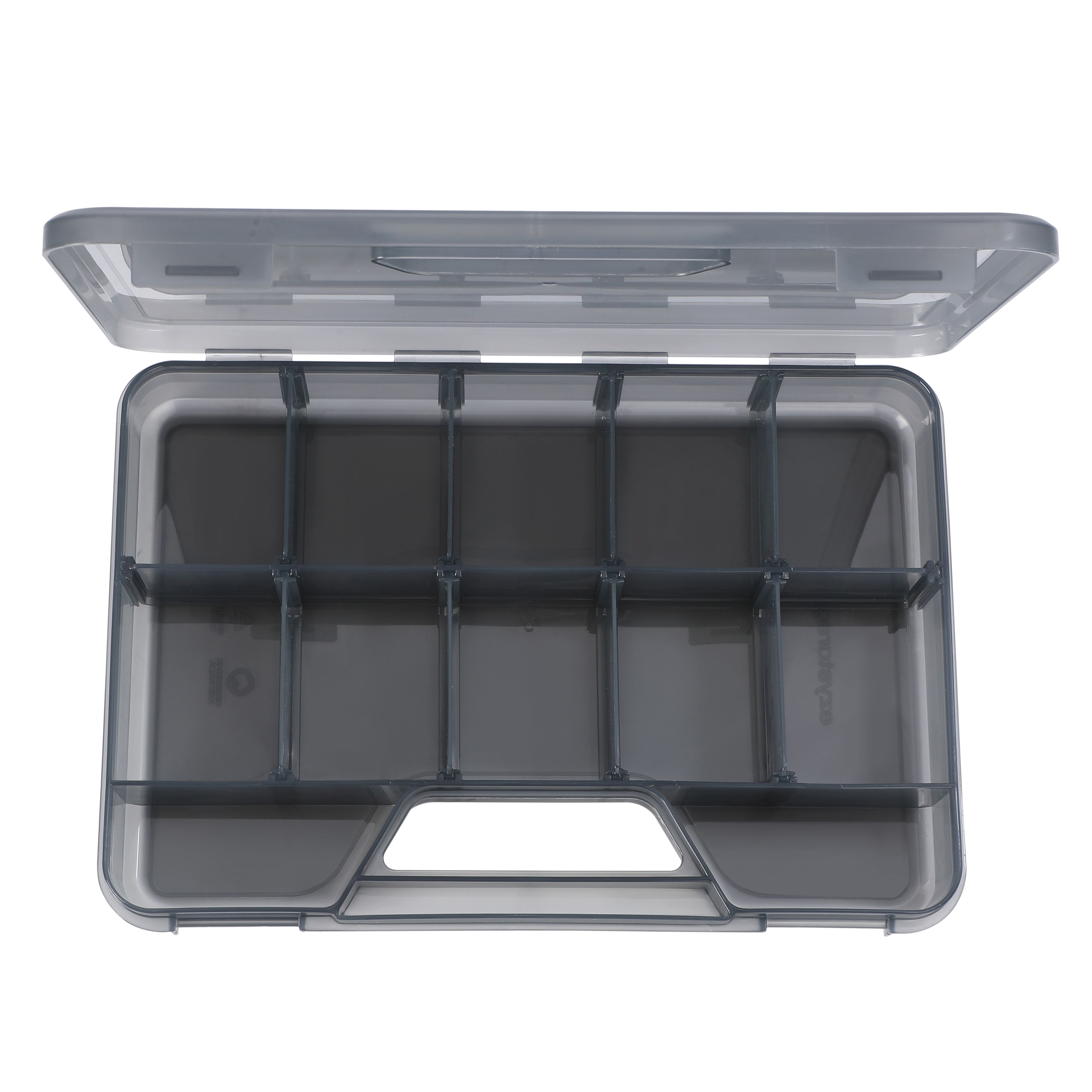 Ezy Storage Bunker tough Clear 12 compartment Organiser