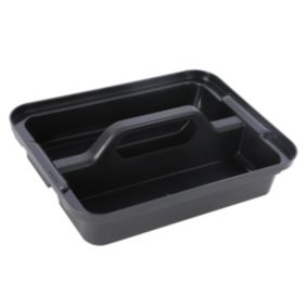 Ezy Storage Bunker tough Grey 2 compartment Insert tray