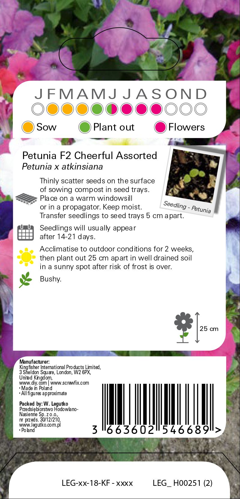 F2 cheerful Petunia Seed