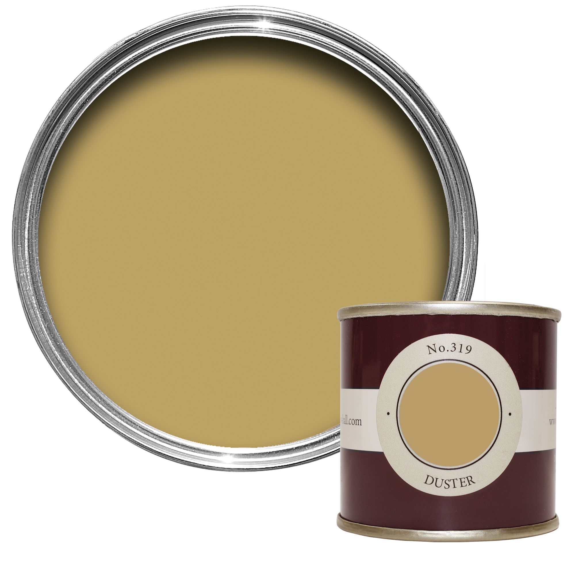 Farrow & Ball Duster No.319 Flat matt Wall & ceiling Emulsion paint, 100ml Tester pot