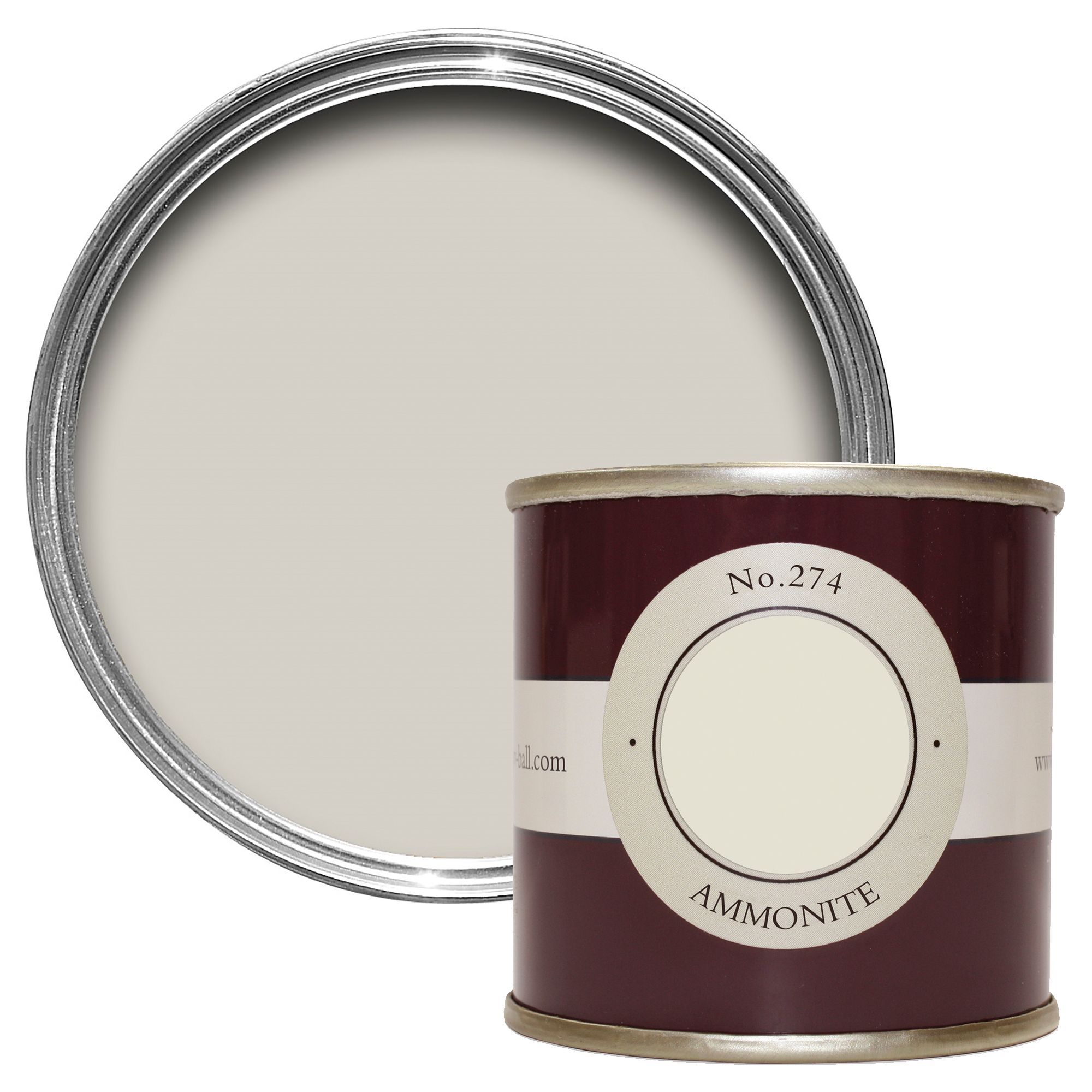 Farrow & Ball Estate Ammonite No.274 Emulsion paint, 100ml Tester pot