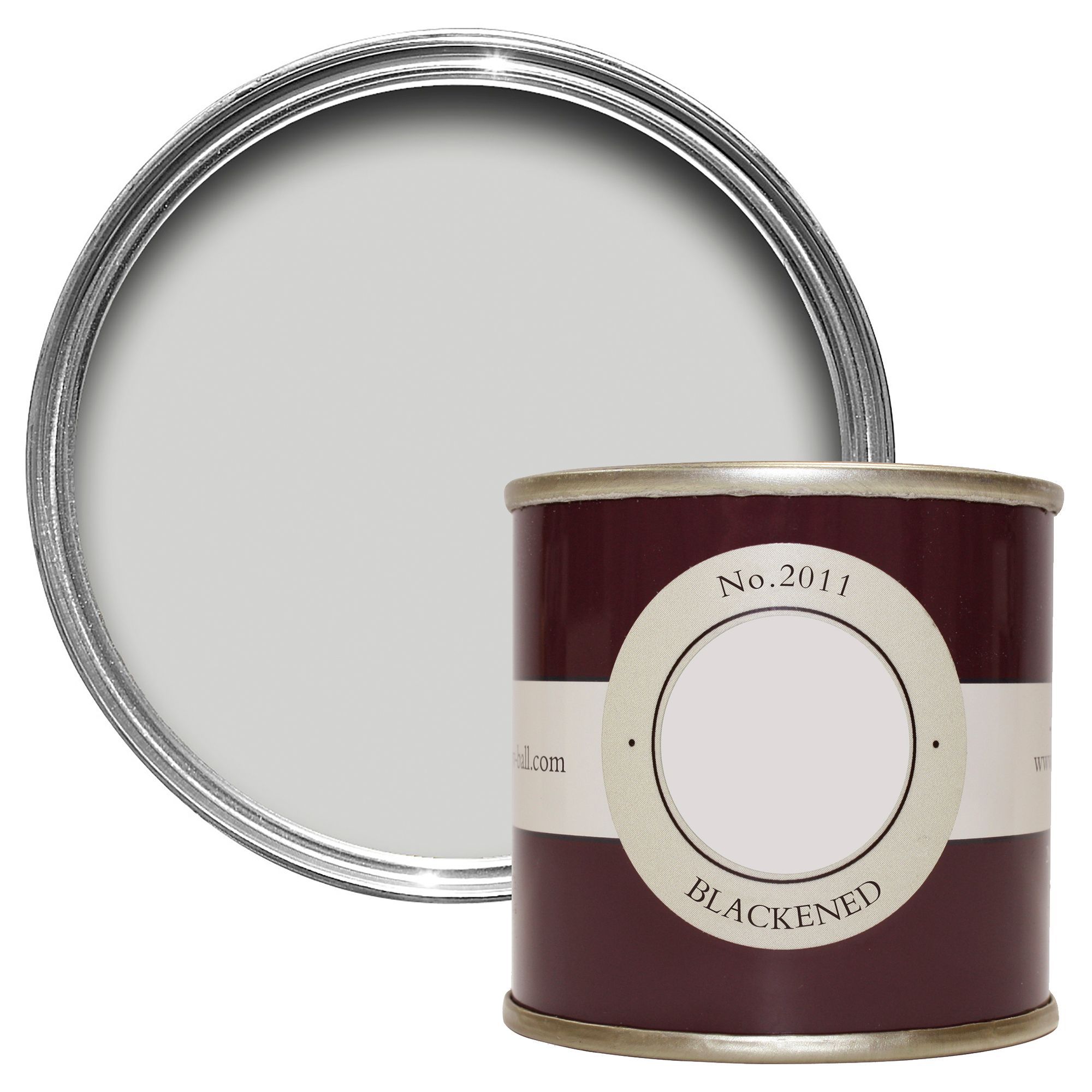Farrow & Ball Estate Blackened No.2011 Emulsion paint, 100ml Tester pot
