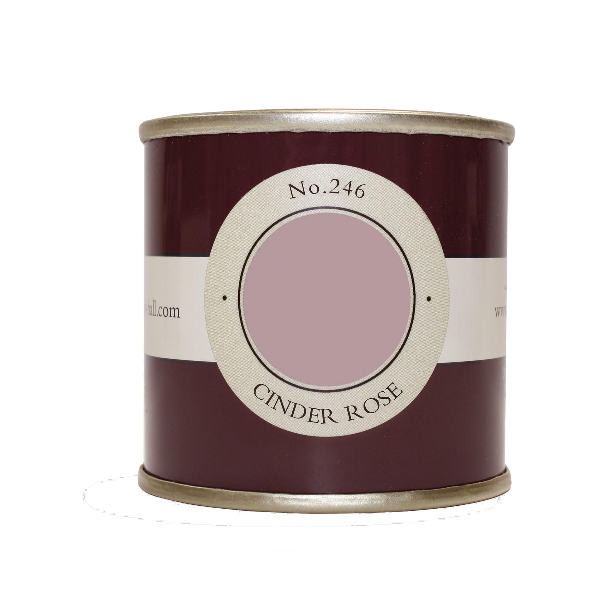 Farrow & Ball Estate Cinder rose No.246 Emulsion paint, 100ml Tester pot