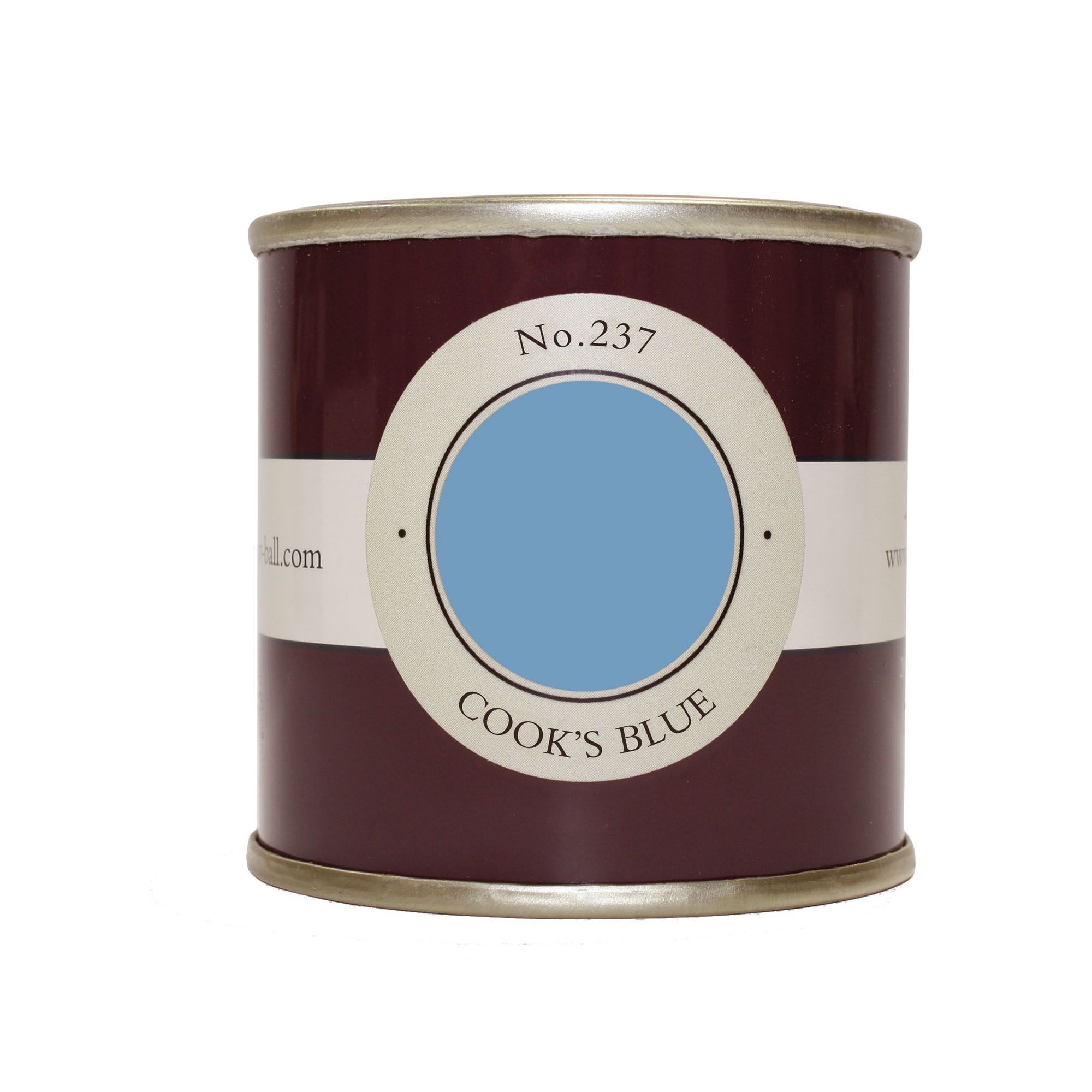 Farrow & Ball Estate Cook's blue No.237 Emulsion paint, 100ml Tester pot