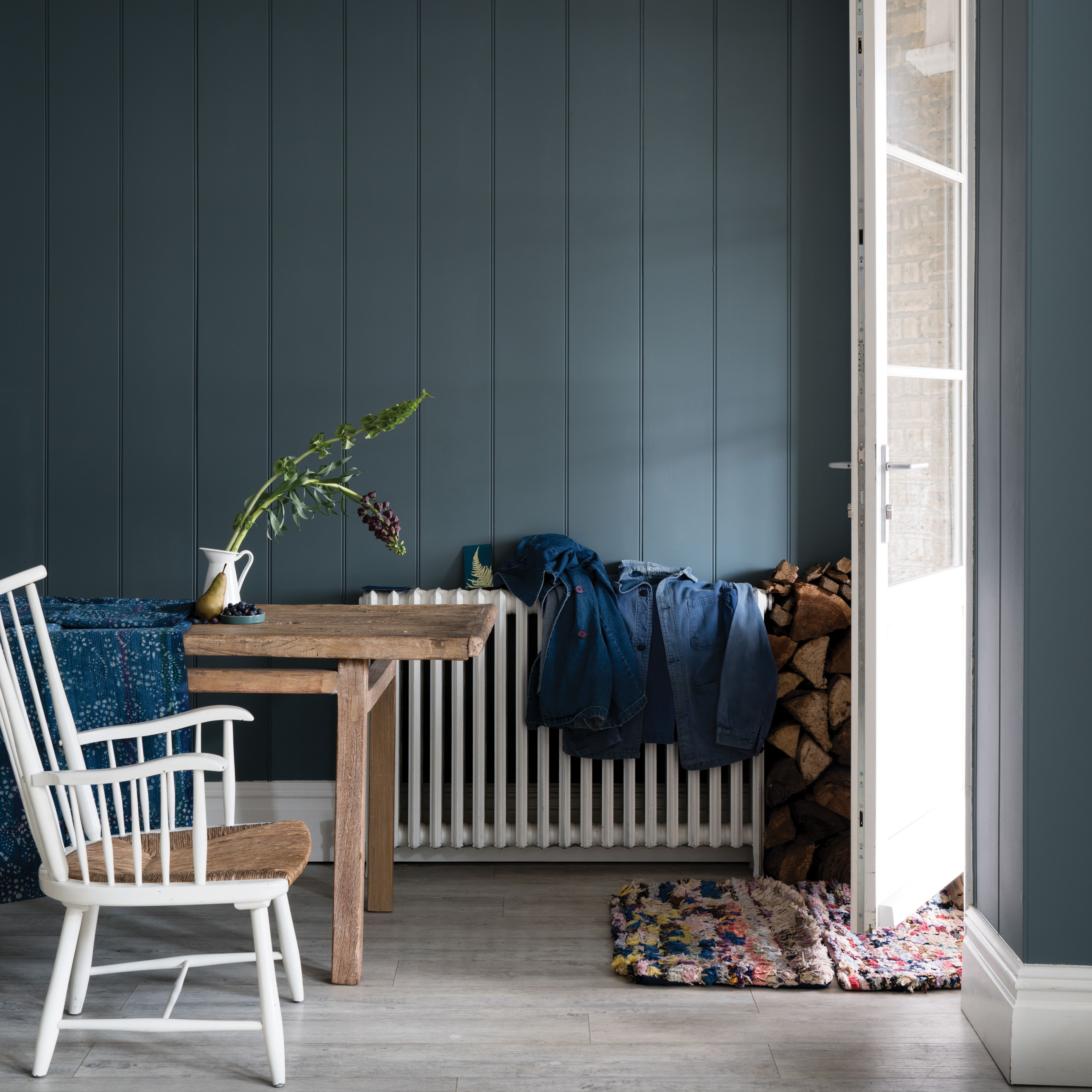 Farrow & Ball Estate De nimes No.299 Eggshell Metal & wood paint, 750ml