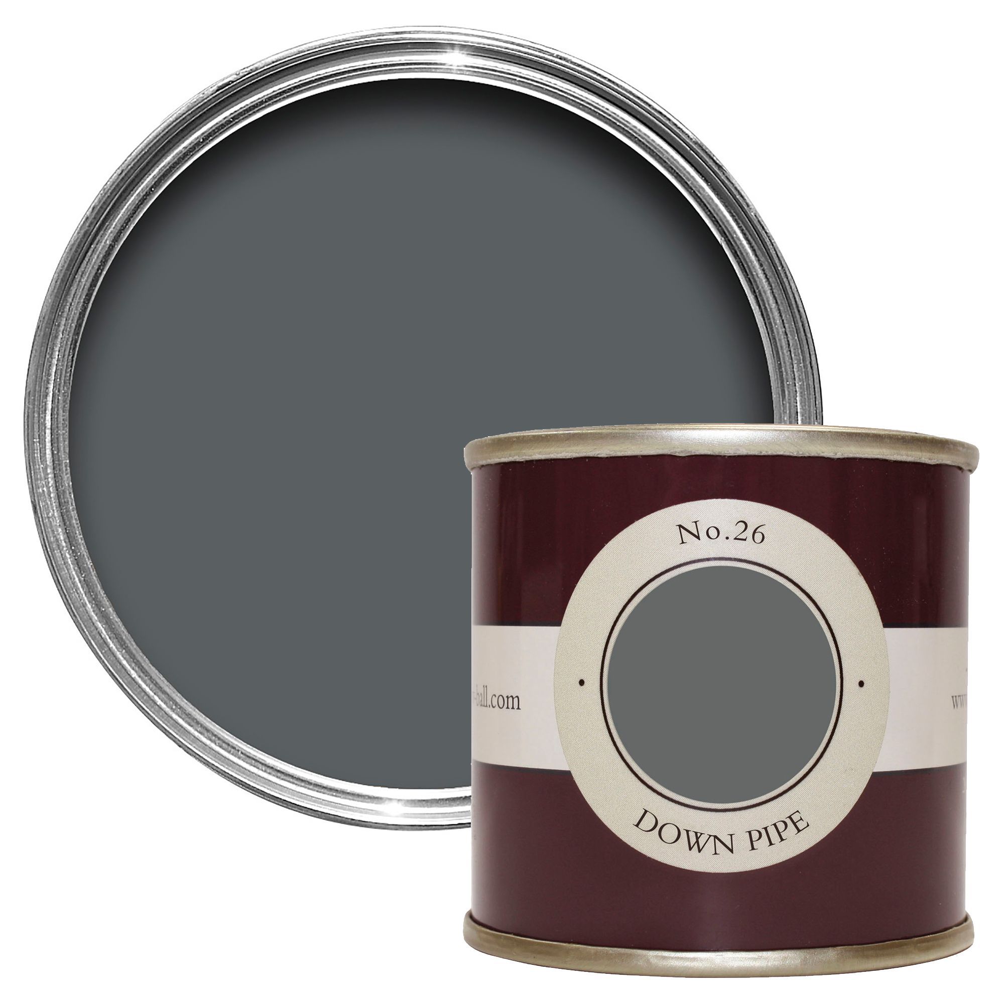 Farrow & Ball Estate Down pipe No.26 Emulsion paint, 100ml Tester pot
