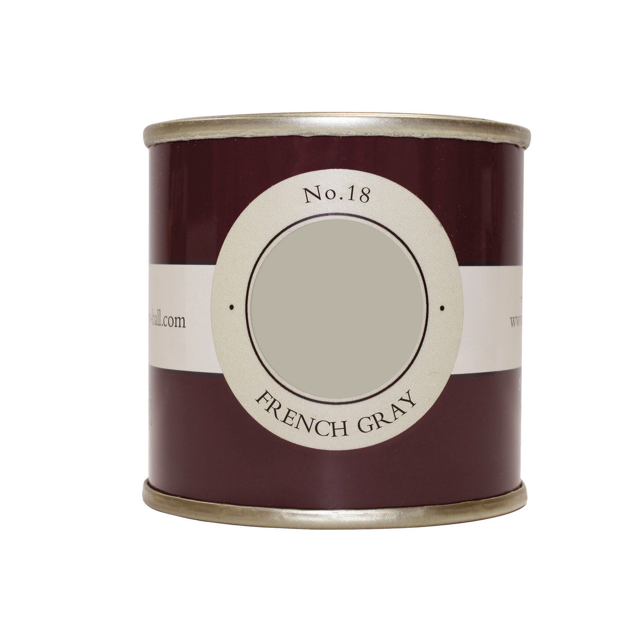 Farrow & Ball Estate French gray No.18 Emulsion paint, 100ml Tester pot