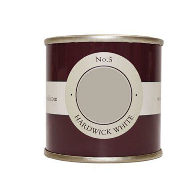 Farrow & Ball Estate Hardwick white No.5 Emulsion paint, 100ml Tester pot