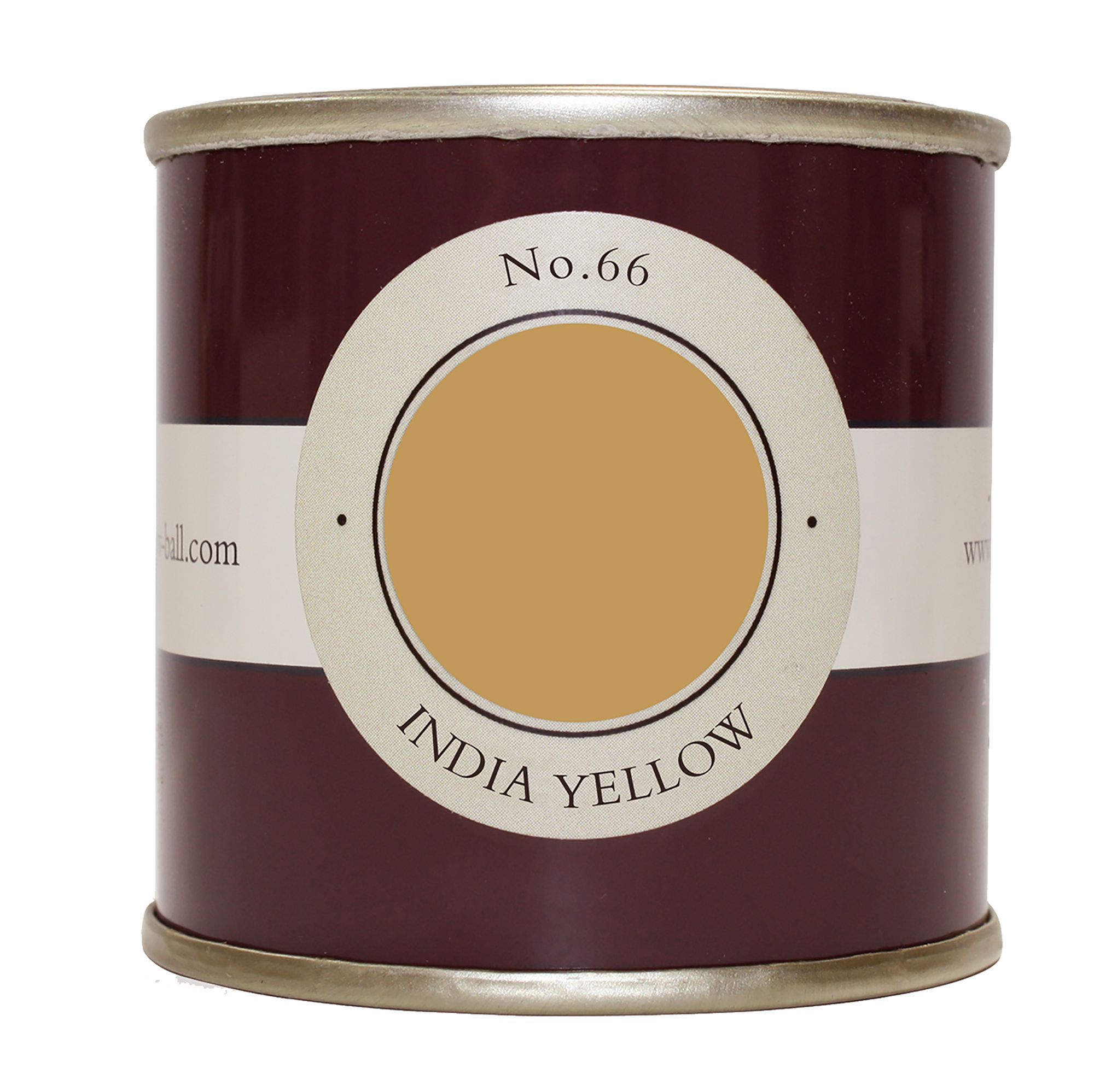 Farrow & Ball Estate India yellow No.66 Emulsion paint, 100ml Tester pot