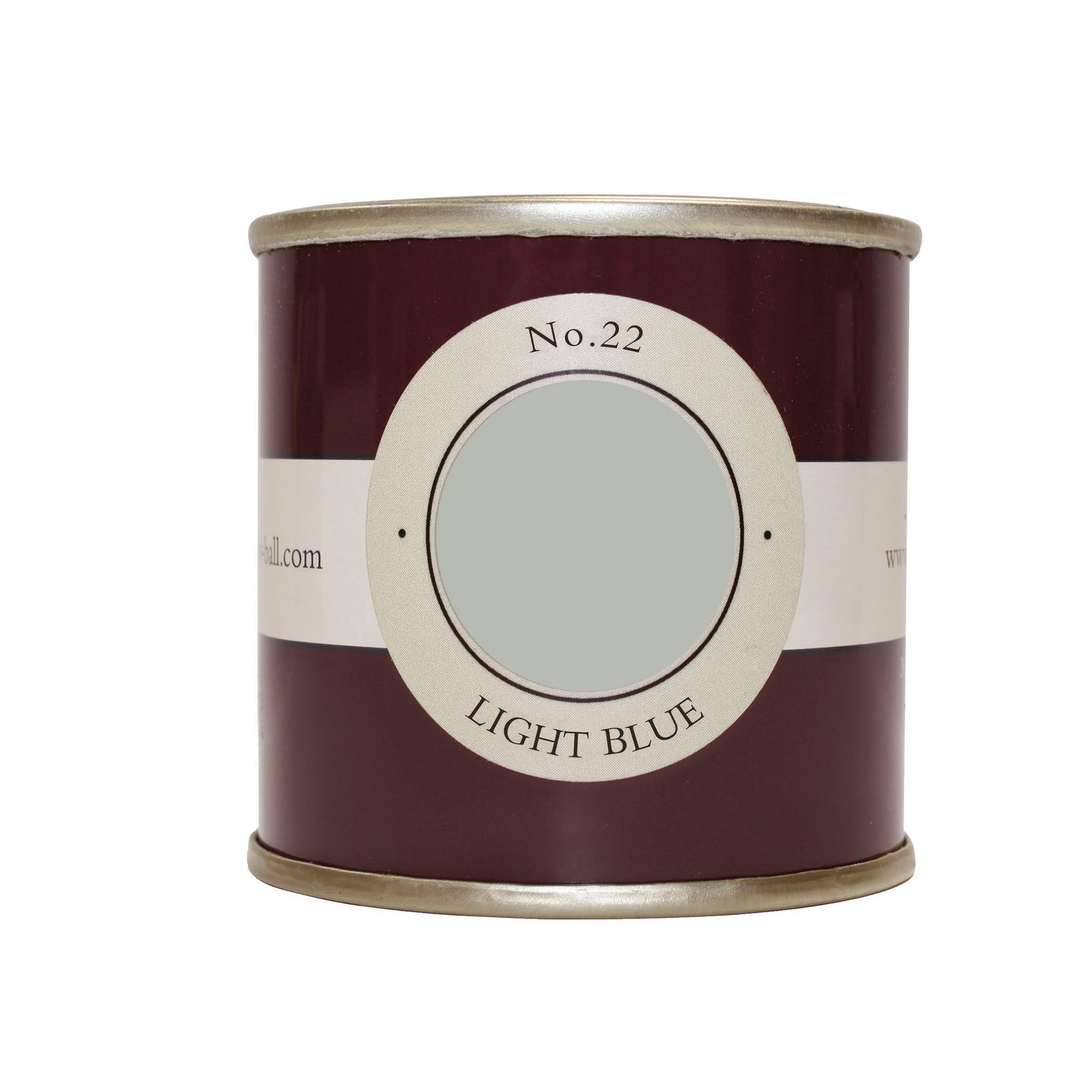 Farrow & Ball Estate Light blue No.22 Emulsion paint, 100ml Tester pot